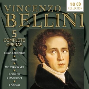 5 Complete Operas - V. Bellini - Muziek - MEMBRAN - 0885150341858 - 5 april 2016