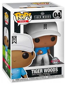 Cover for Funko · Tiger Woods POP! Golf Vinyl Figur Tiger Woods (Blu (Legetøj) (2024)