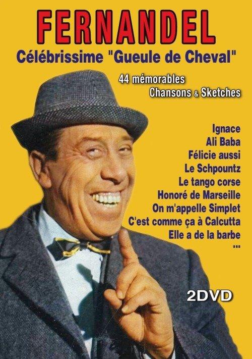 Cover for Fernandel · 44 Memorables Chansons Et Sketches (DVD)