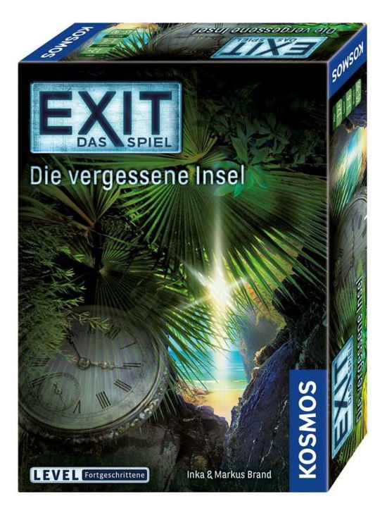 Cover for Kosmos EXIT - Die vergessene Insel · Exit,Die vergessene Insel (Spl) (Book) (2018)