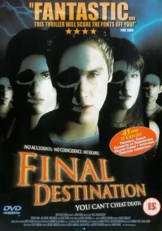 Final Destination - Final Destination - Películas - Entertainment In Film - 5017239190858 - 6 de noviembre de 2000