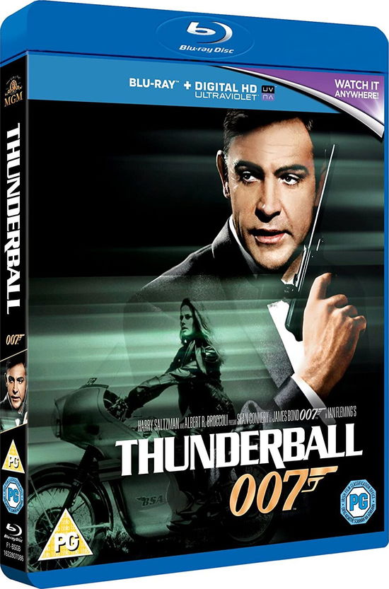 Cover for Thunderball Bluray · 007 - Thunderball (Blu-Ray) (2015)