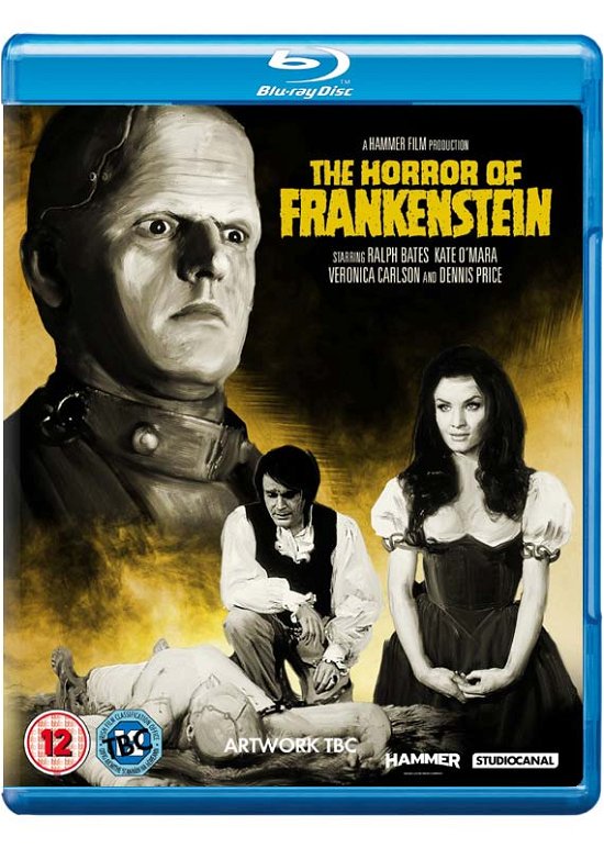 Cover for Horror of Frankenstein  Dp · The Horror Of Frankenstein Blu-Ray + (Blu-ray) (2018)
