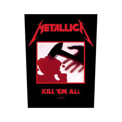 Cover for Metallica · Metallica Back Patch: Kill 'em all (MERCH) [Black edition] (2019)