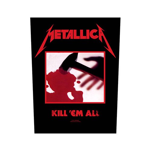 Cover for Metallica · Metallica Back Patch: Kill 'em all (MERCH) [Black edition] (2019)