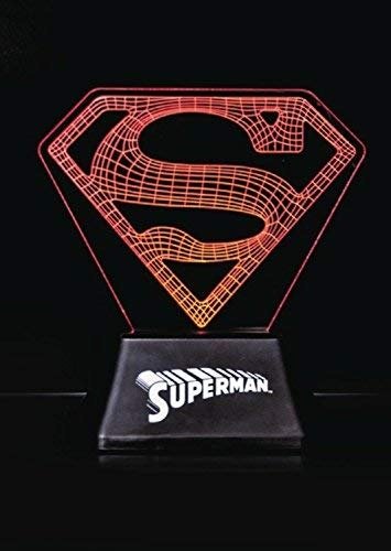 DC Superman Edge Acrylic Light - Groovy UK - Merchandise -  - 5055437912858 - 