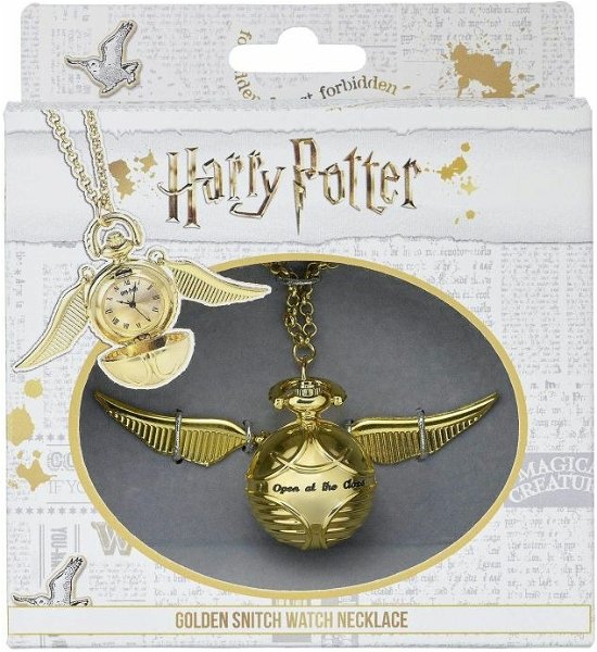 Harry Potter: Golden Snitch Watch Necklace (Orologio / Collana) - Nintendo DS - Merchandise - CARAT SHOP - 5055583426858 - 5. februar 2006