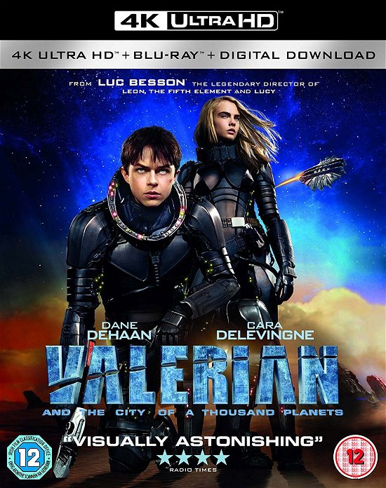 Cover for Valerian and the City of a Tho (Blu-ray) (2017)