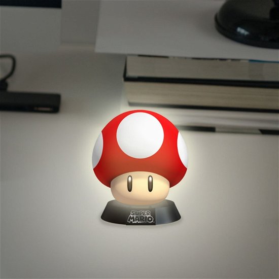 Super Mushroom 3D Light - Super Mushroom 3D Light - Merchandise - Paladone - 5055964717858 - August 21, 2023