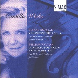 Cover for Brustad / Walton · Violinconcerto No.4 (CD) (2000)