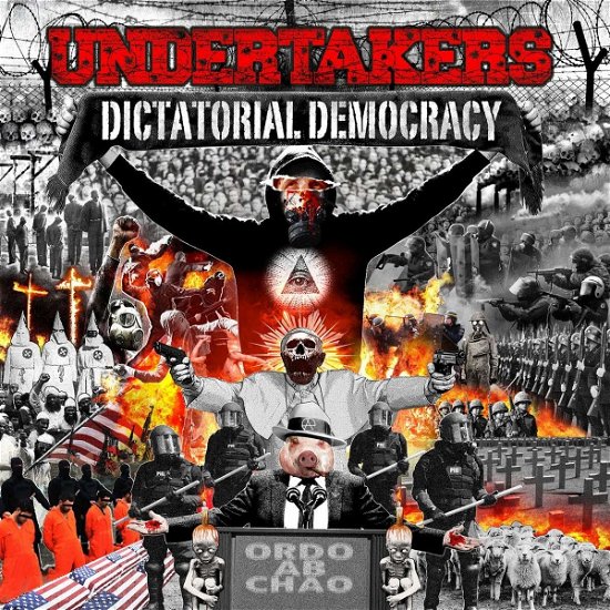 Cover for Undertakers · Dictatorial Democracy (Grey Vinyl) (LP) [Coloured edition] (2021)