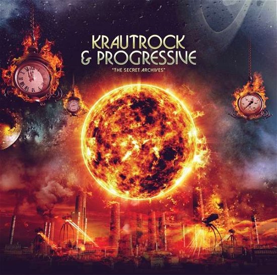 Cover for Krautrock &amp; Progressive: the Secret Archives / Var · Krautrock &amp; Progressive (LP) [Coloured edition] (2020)