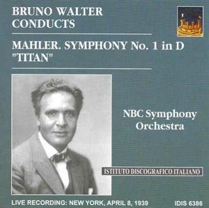 Cover for Mahler / Walter / Nbc Syo Orch · Sym 1 (CD) (2002)