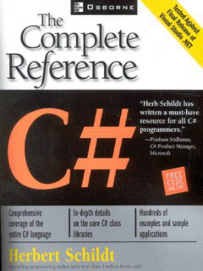 Cover for Herbert Schildt · C#: The Complete Reference - Osborne Complete Reference Series (Paperback Book) (2002)