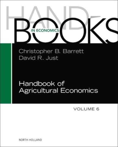 Cover for Christopher B. Barrett · Handbook of Agricultural Economics - Handbook of Agricultural Economics (Hardcover Book) (2022)