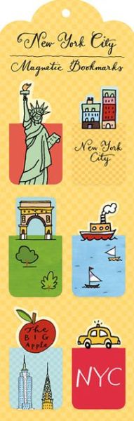 New York City Magnetic Bookmark - Galison - Libros - Galison - 9780735336858 - 2013