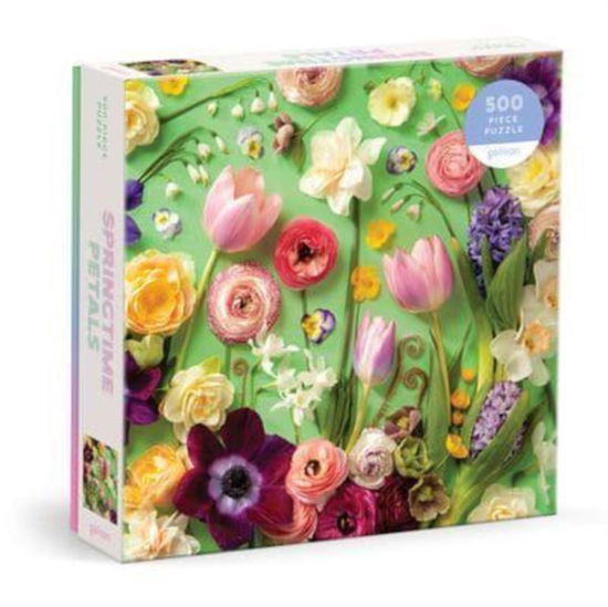 Springtime Petals 500 Piece Puzzle - Galison - Gesellschaftsspiele - Galison - 9780735381858 - 14. März 2024