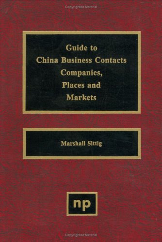 Cover for Author Unknown · Guide to China Business Contacts Co. (Gebundenes Buch) (1995)