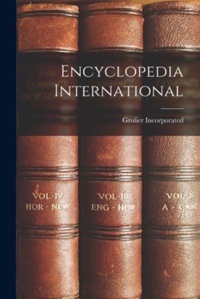 Cover for Grolier Incorporated · Encyclopedia International (Pocketbok) (2021)