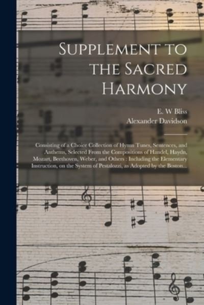 Cover for E W Bliss · Supplement to the Sacred Harmony (Paperback Bog) (2021)