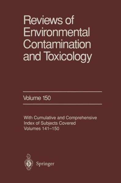 Cover for George W. Ware · Reviews of Environmental Contamination and Toxicology: Continuation of Residue Reviews - Reviews of Environmental Contamination and Toxicology (Paperback Book) [Softcover reprint of the original 1st ed. 1997 edition] (2011)