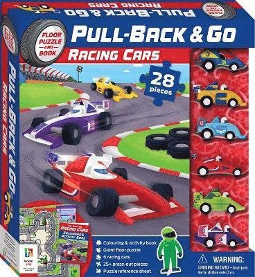 Pull-back-and-go Kit Racing Cars - Pull-back-and-go - Hinkler Pty Ltd - Livres - Hinkler Books - 9781488947858 - 1 octobre 2022