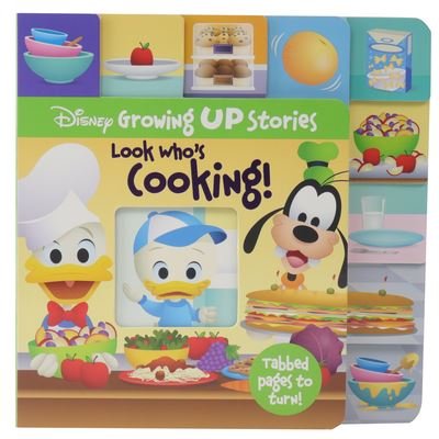 Cover for PI Kids · Disney Growing Up Stories: Look Who's Cooking! (Tavlebog) (2021)