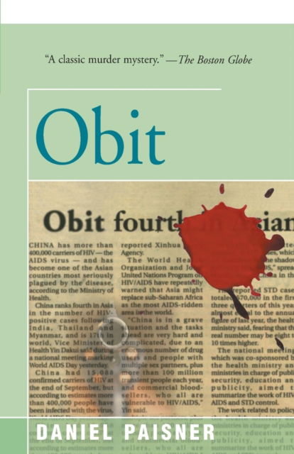 Cover for Daniel Paisner · Obit (Paperback Book) (2016)