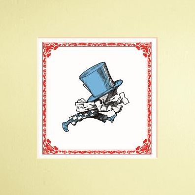 Cover for Lewis Carroll · The Macmillan Alice: Mad Hatter Print x 3 (Book pack) (2015)