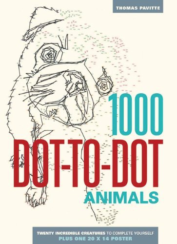Cover for Thomas Pavitte · 1000 Dot-to-dot: Animals (Paperback Book) (2014)