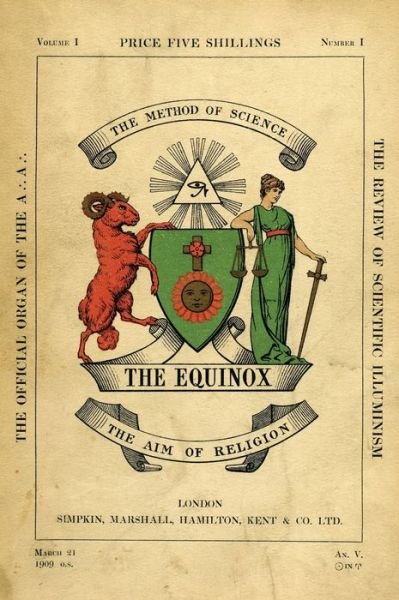 Cover for Aleister Crowley · The Equinox: Keep Silence Edition, Vol. 1, No. 1 (Hardcover bog) (2018)