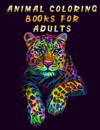 Cover for Masab Press House · Animal Coloring Books for Adults (Pocketbok) (2019)