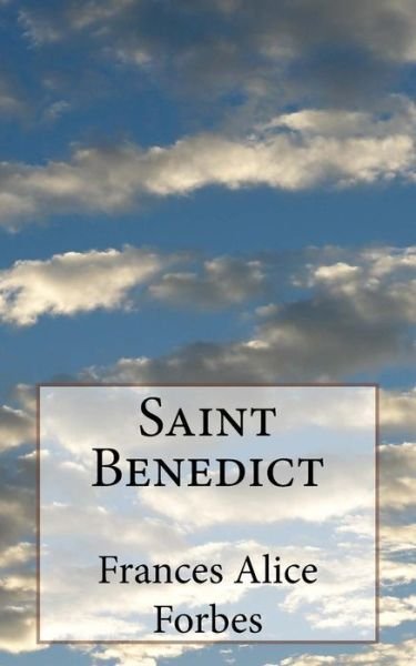 Cover for Frances Alice Forbes · Saint Benedict (Paperback Book) (2018)