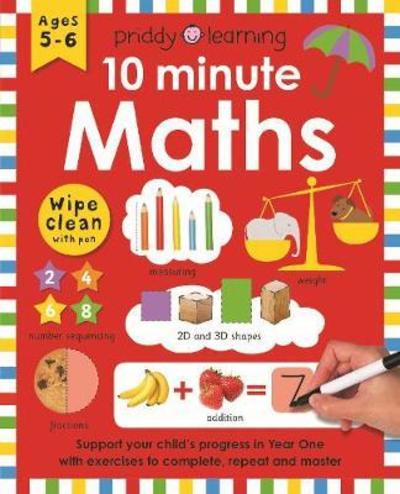 Cover for Roger Priddy · 10 Minute Maths: Wipe Clean Workbooks (Paperback Book) (2018)