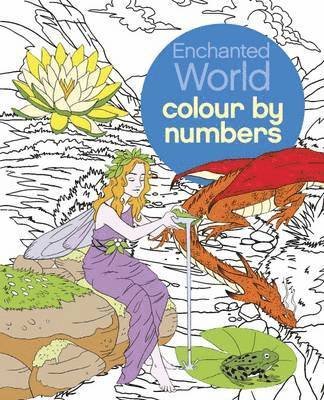 Cover for Storino, Sara (Illustrator) · Enchanted World Colour by Numbers - Arcturus Colour by Numbers Collection (Pocketbok) (2016)