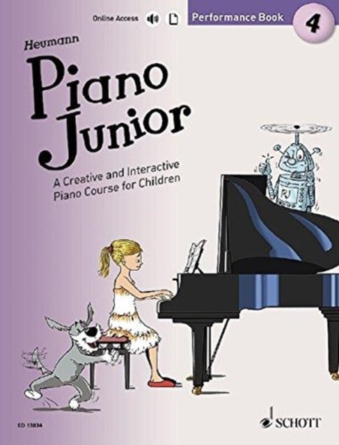 Cover for Hans-Gunter Heumann · Piano Junior: Performance Book 4: A Creative and Interactive Piano Course for Children - Piano Junior (Partituren) (2018)