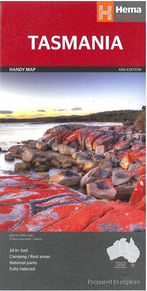 Cover for Hema Maps · Hema Maps: Tasmania (Hardcover Book) (2015)