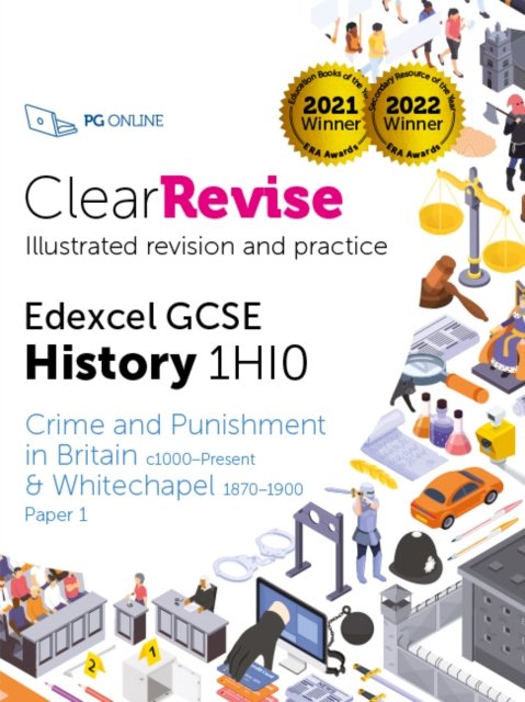 Cover for PG Online · Crime and punishment in Britain Paper 1: c1000-Present and Whitechapel 1870-1900 (Paperback Book) (2023)