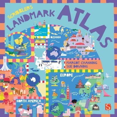Cover for Margot Channing · Scribblers' Landmark Atlas - Scribblers Atlas (Board book) [Illustrated edition] (2021)