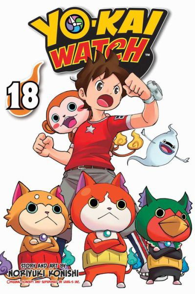 Cover for Noriyuki Konishi · YO-KAI WATCH, Vol. 18 - Yo-kai Watch (Pocketbok) (2021)