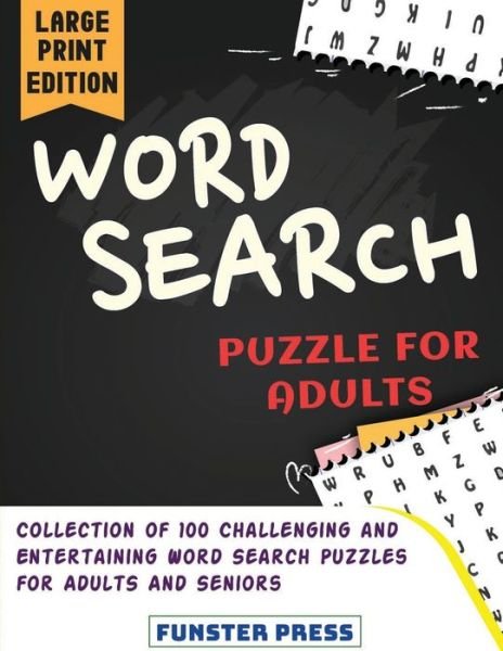 Cover for Funster Press · Word Search Puzzle for Adults (Taschenbuch) (2020)
