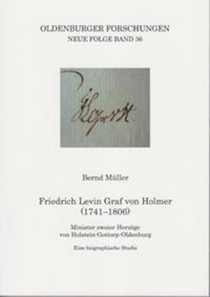 Cover for Bernd Muller · Friedrich Levin Graf von Holmer (1741-1806) (Paperback Book) (2021)