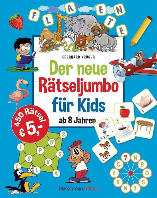 Cover for Krüger · Der neue Rätseljumbo für Kids (Buch)