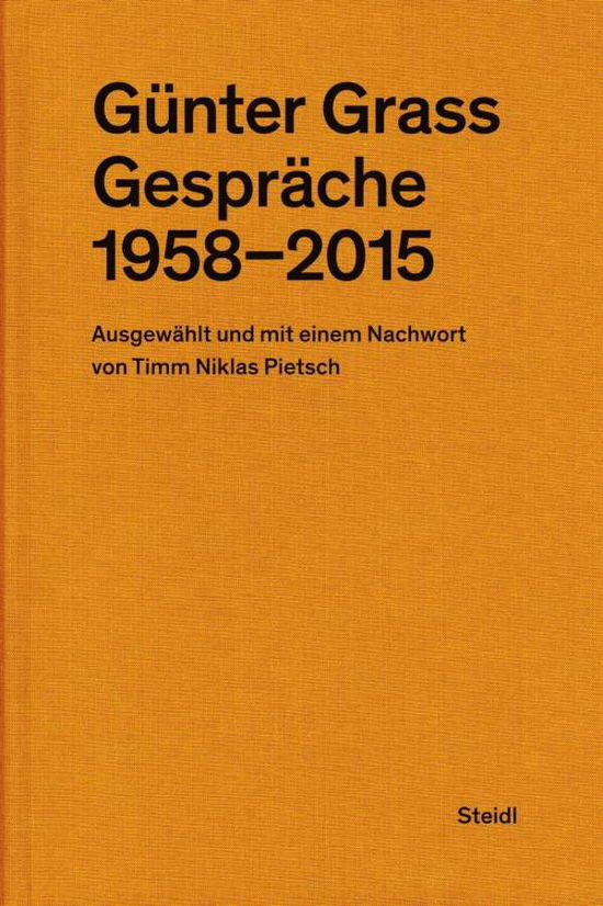 Cover for Grass · Günter Grass: Gespräche (1958-201 (Book)