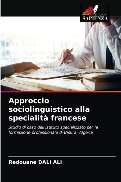 Cover for Redouane Dali Ali · Approccio sociolinguistico alla specialita francese (Paperback Book) (2021)