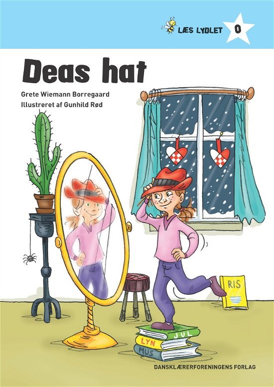 Cover for Grete Wiemann Borregaard · Læs lydlet. 0 - blå: Deas hat (Sewn Spine Book) [1º edição] (2017)