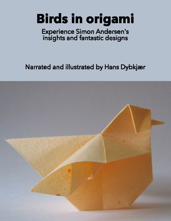 Cover for Hans Dybkjær · Birds in origami (Paperback Book) [1st edition] (2024)