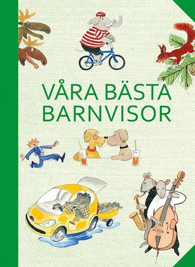 Cover for Våra bästa barnvisor (Hardcover bog) (2023)
