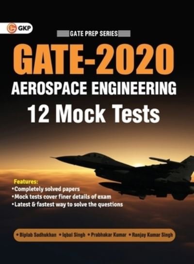 Cover for Biplab Sadhukhan · Gate 2020 Aerospace Engineering 12 Mock Tests (Paperback Book) (2019)