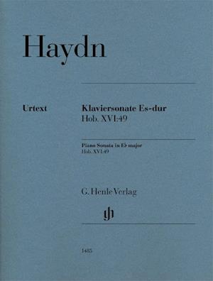 Cover for Joseph Haydn · Haydn, Joseph - Klaviersonate Es-dur Hob. XVI:49 (Paperback Bog) (2020)